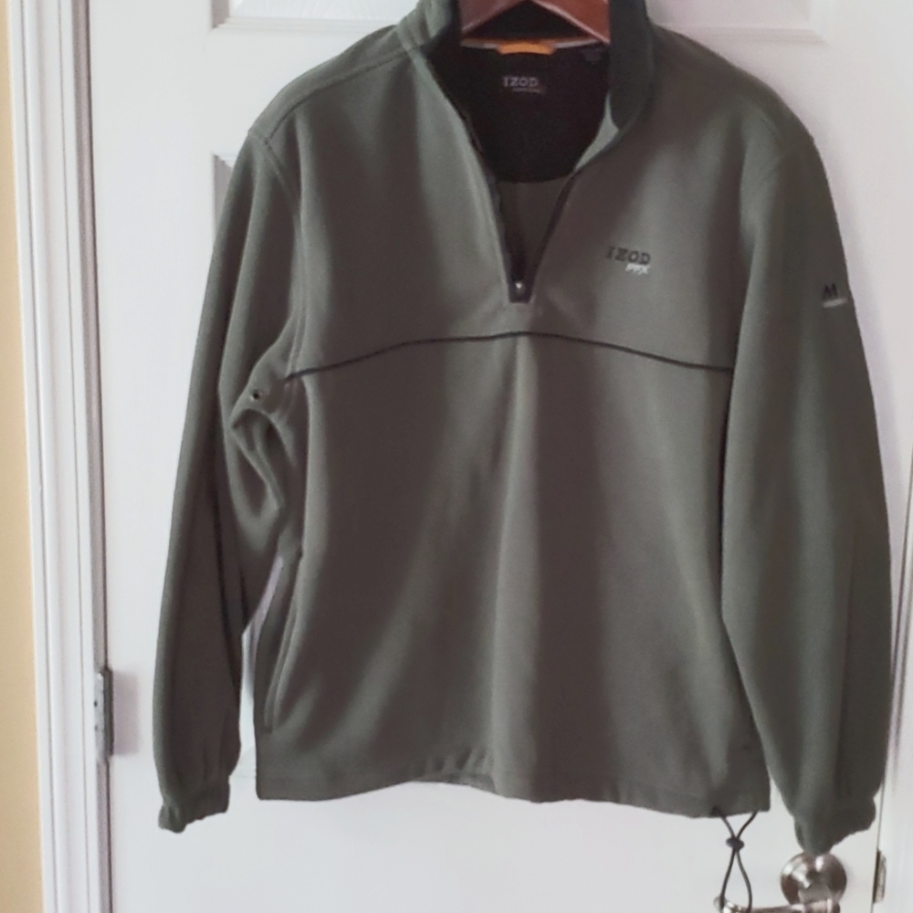 IZOD PerformX long sleeve fleece pullover medium
